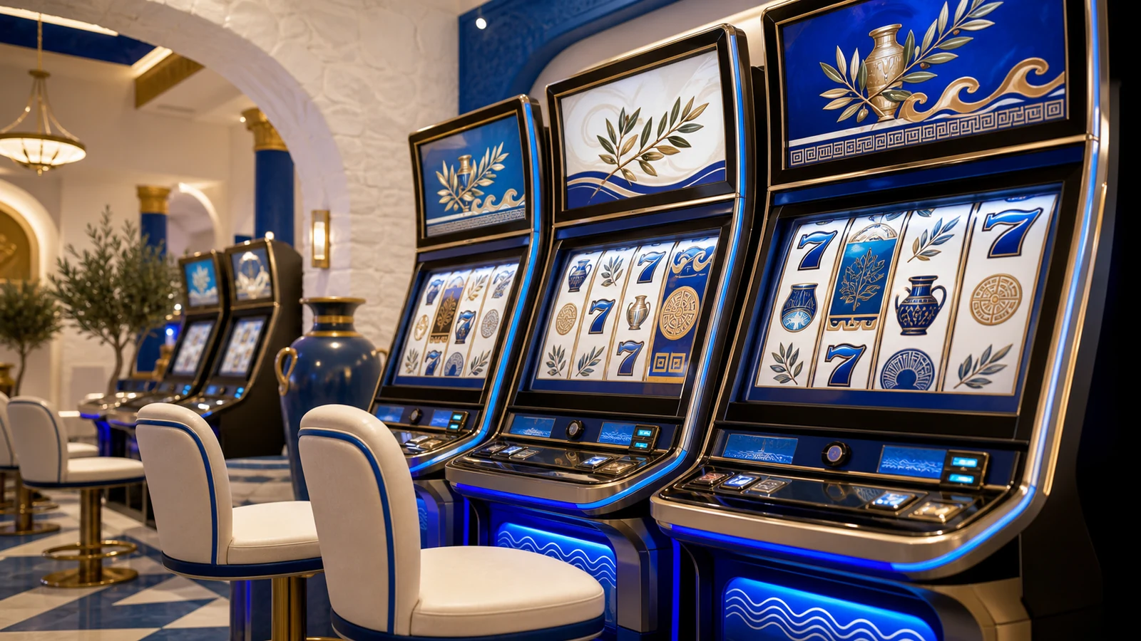Slots του Reveryplay με ελληνικά μεσογειακά μοτίβα